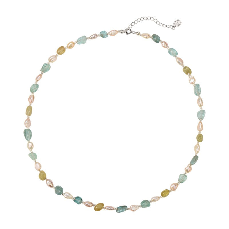 Parsley Pearl Necklace