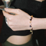 Amber Blackcurrant Bracelet