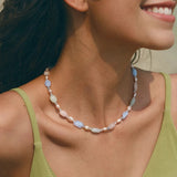 Parsley Pearl Necklace