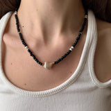 Black Sand Fragments Necklace