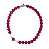 BlackPlum Crystal Necklace